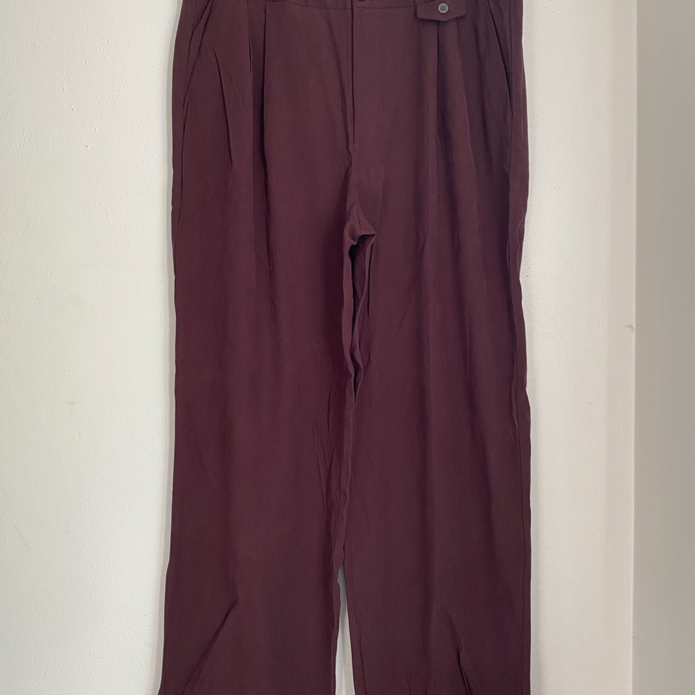 a new day Brown Dress Pants Relaxed Fit